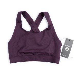 NEW Glyder Full Force Blackberry Yoga sports Bra